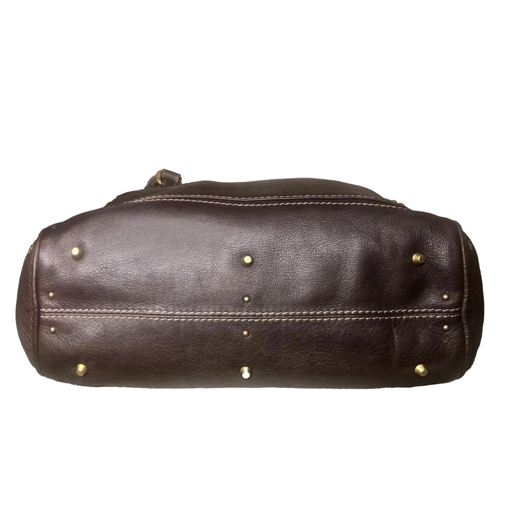 CHLOE Paddington Mocha Brown Leather Bag with Lock & Key Mint Condition - Picture 9 of 17